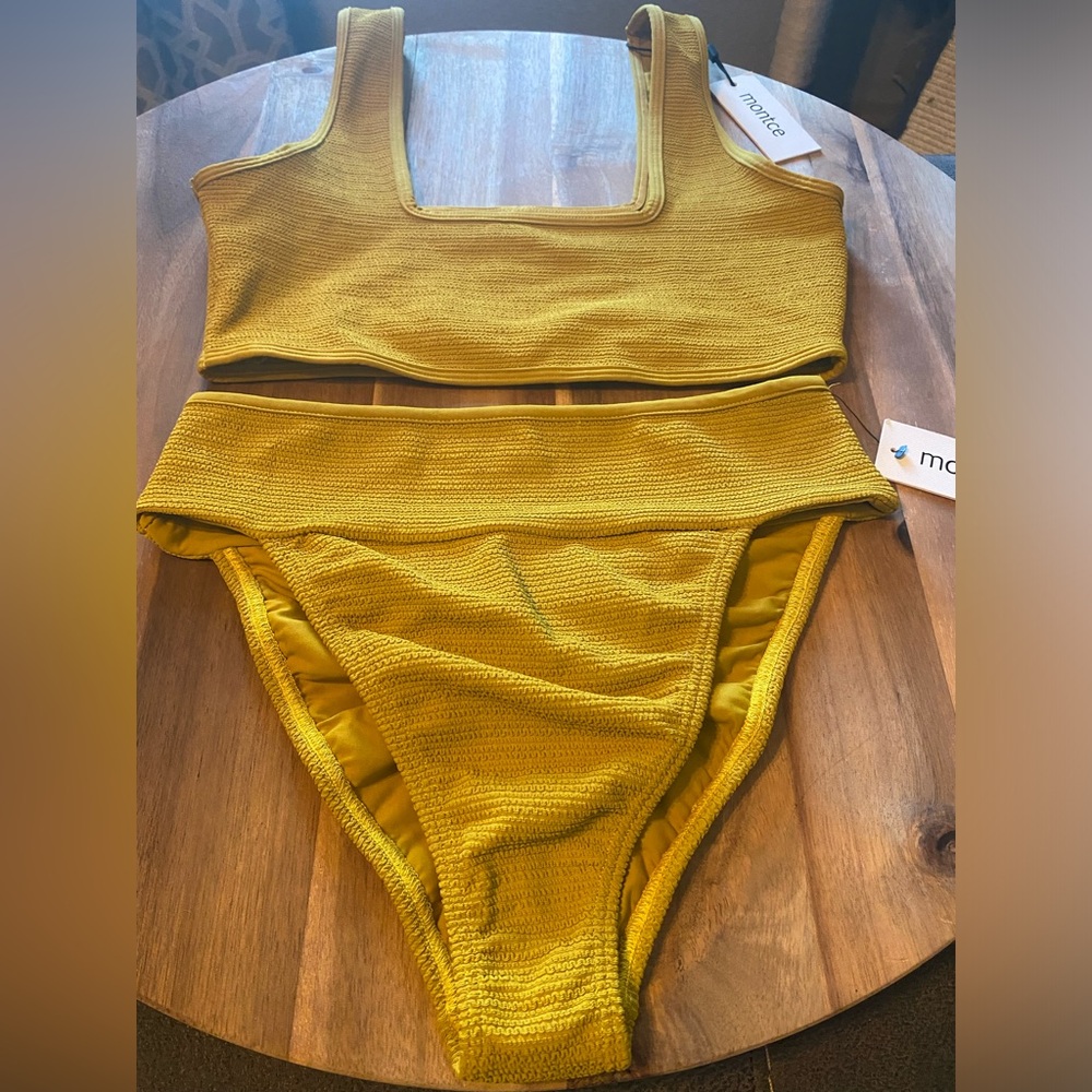 Montce key lime bikini set